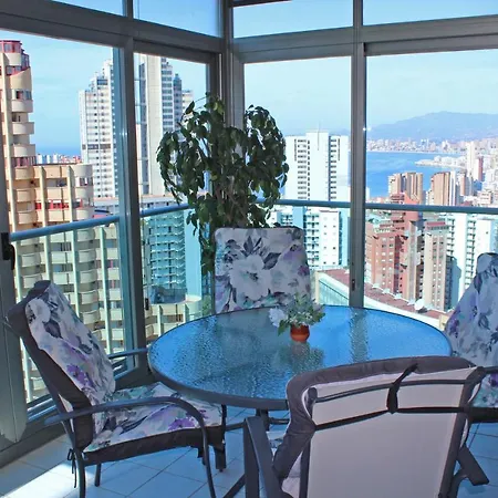 Skyline 12 2-Bedroom Apartment In Torre Lugano Benidorm Exterior photo